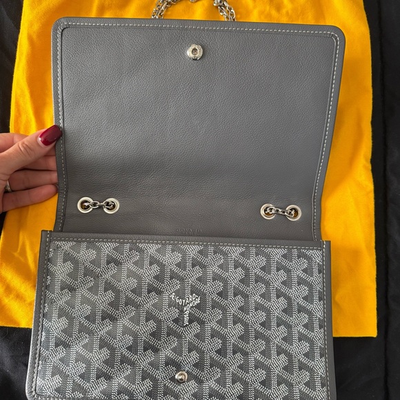 Goyard Goyardine Alexandre III shoulder chain gray bag - Picture 3 of 8